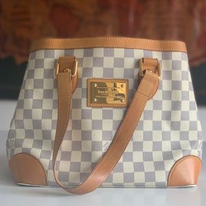Louis Vuitton Damier Azur Hampstead